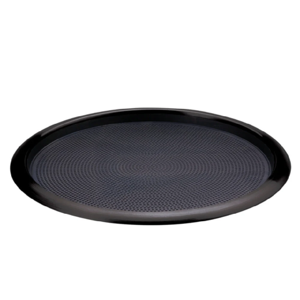 Service Ideas TR1614RIBX 16 Inch Removable Insert Non-Slip Tray Black Onyx