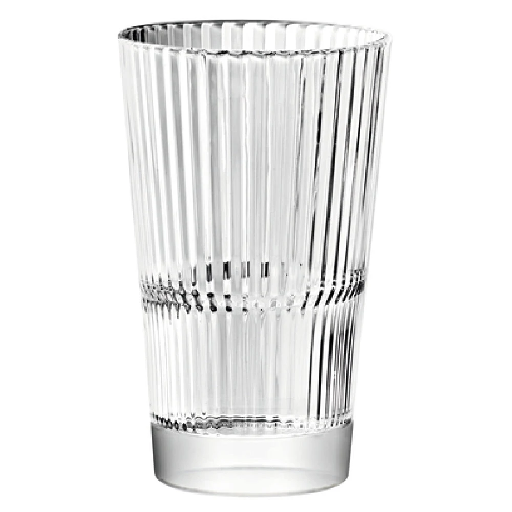 BauscherHepp 65422 9-4/5 Oz Long Drink Tumbler Glass Dishwasher Safe Stackable
