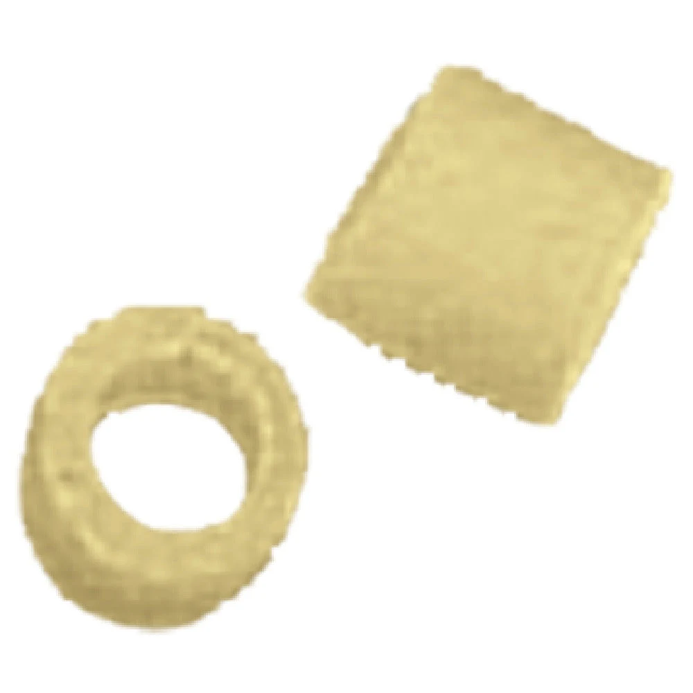 Arcobaleno Pasta Equipment AEX130 and AEX130M#344 6.8mm Ditalini Extruder Die Bronze
