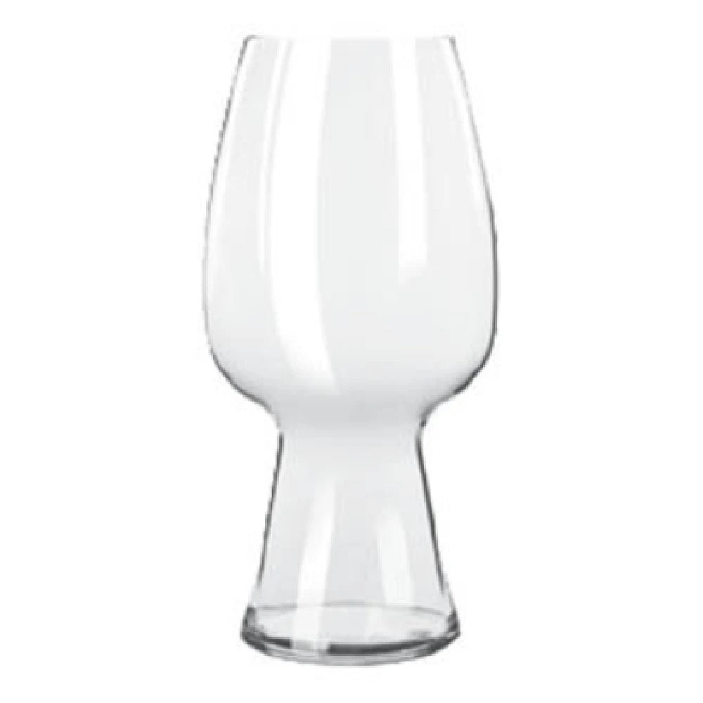 Libbey 4998051 20-1/4 Oz Stout Beer Glass Break Resistant Crystal with Open Base
