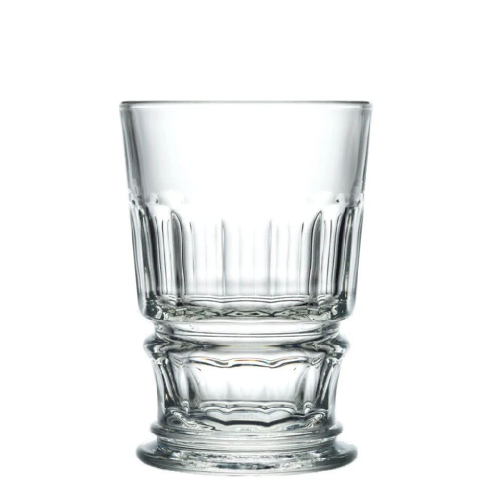 La Rochere North America 633601 12.5oz Clear Double Old Fashioned Glass with Sturdy Design