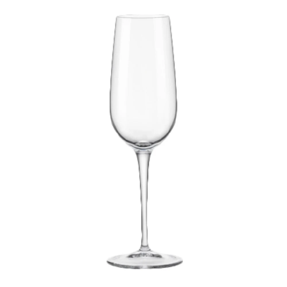 Steelite 49121Q122 6.5 Oz Champagne Flute Glass Soda Lime 2.5 Inch Diameter