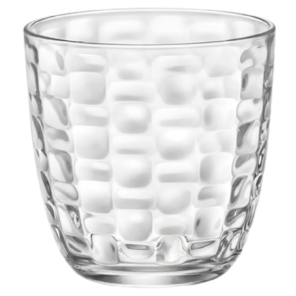Steelite 49135Q523 10.0 Oz Water Glass Mat Soda Lime 3.375 Inch Bundle of 6