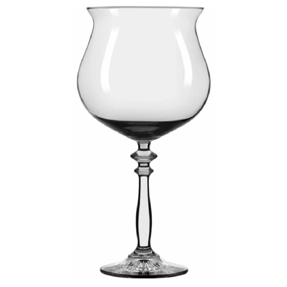 Libbey 502008 20-3/4 Oz Glass with Embossed Footplate and Safedge Rim Guarantee