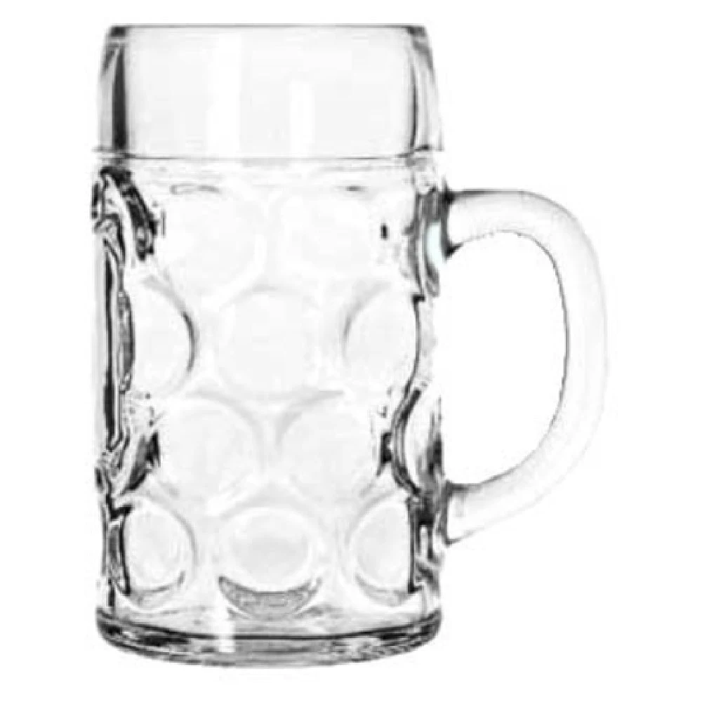 Libbey 12030021 42 Oz Oktoberfest Mug Clear Glass With Handle