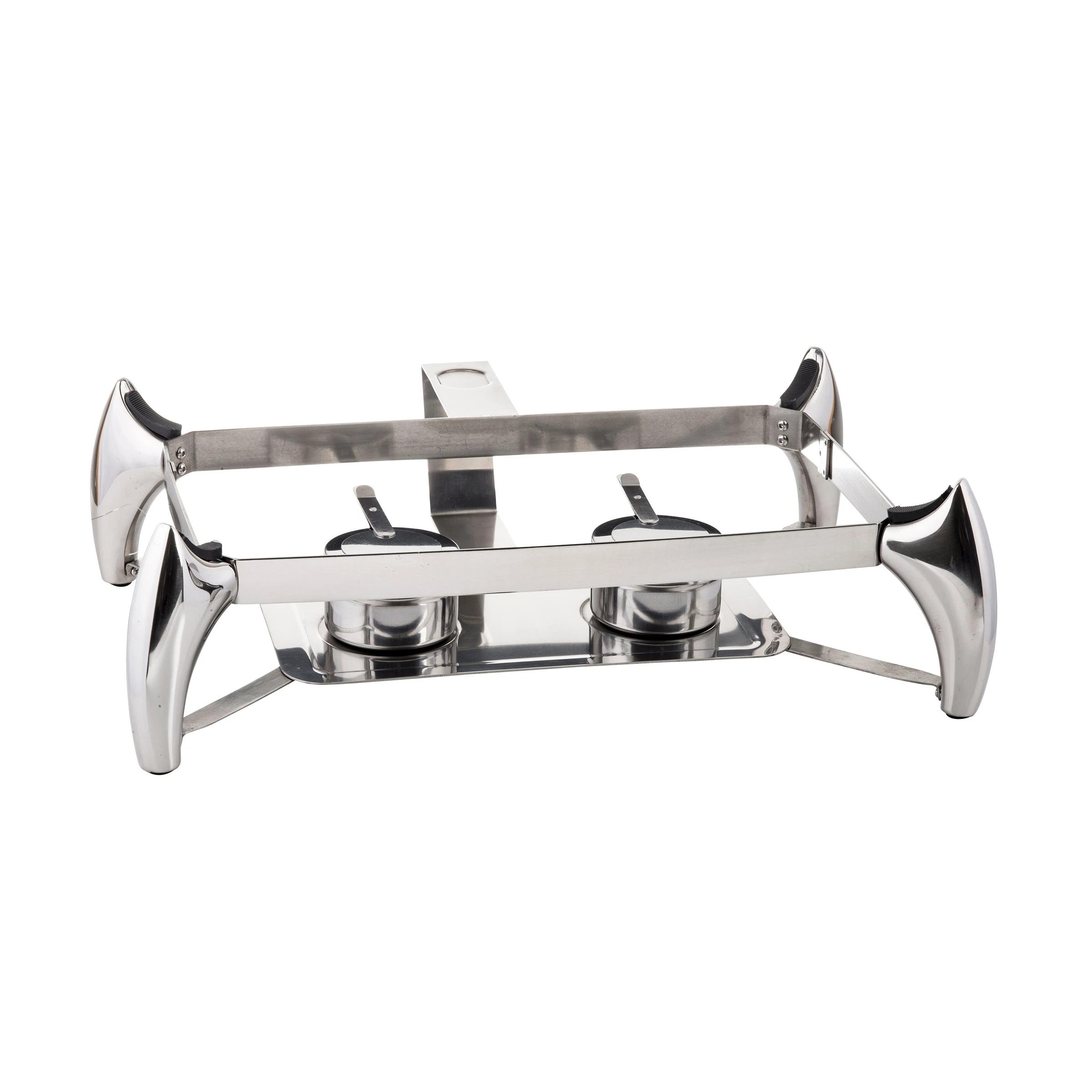 Tablecraft CW40175 9 Quart Chafing Dish Fuel Canned Heat Stainless Steel with Stand