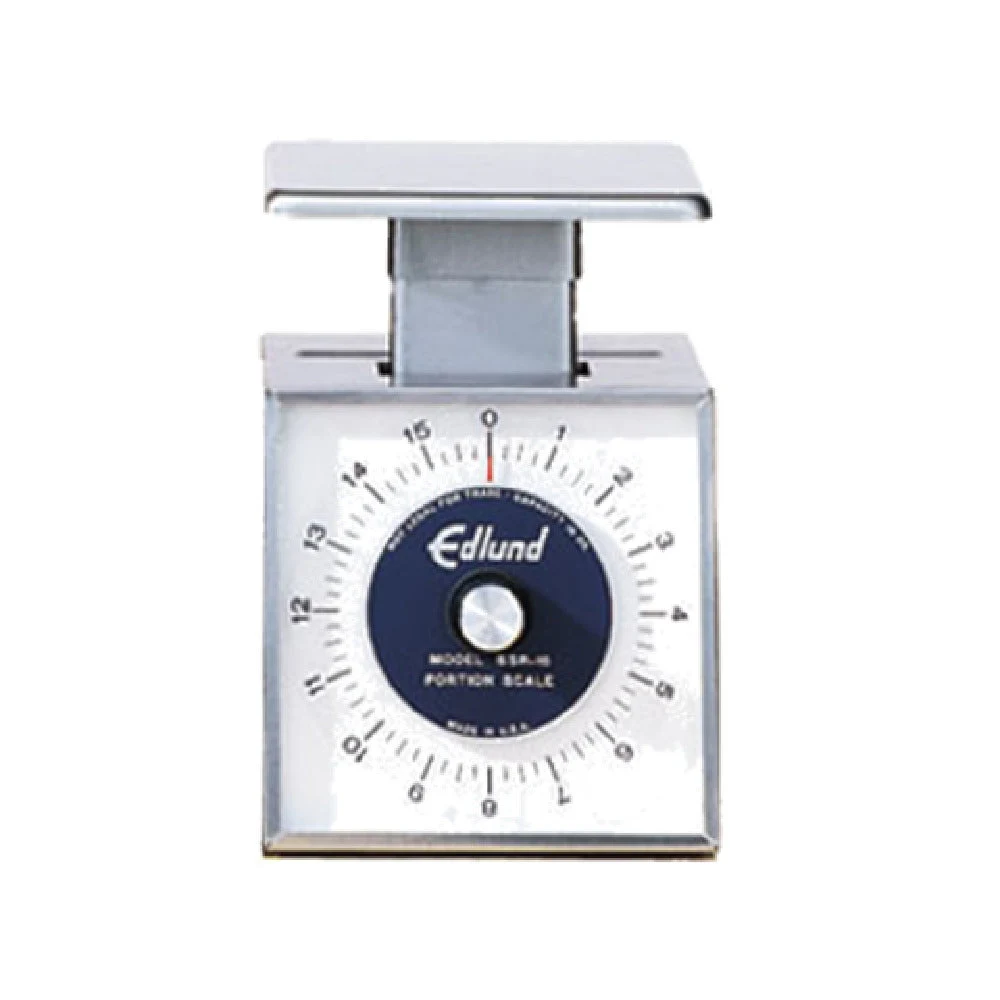 Edlund SSR-16 16 oz Scale Portion Dial Type Top Loading Stainless Steel