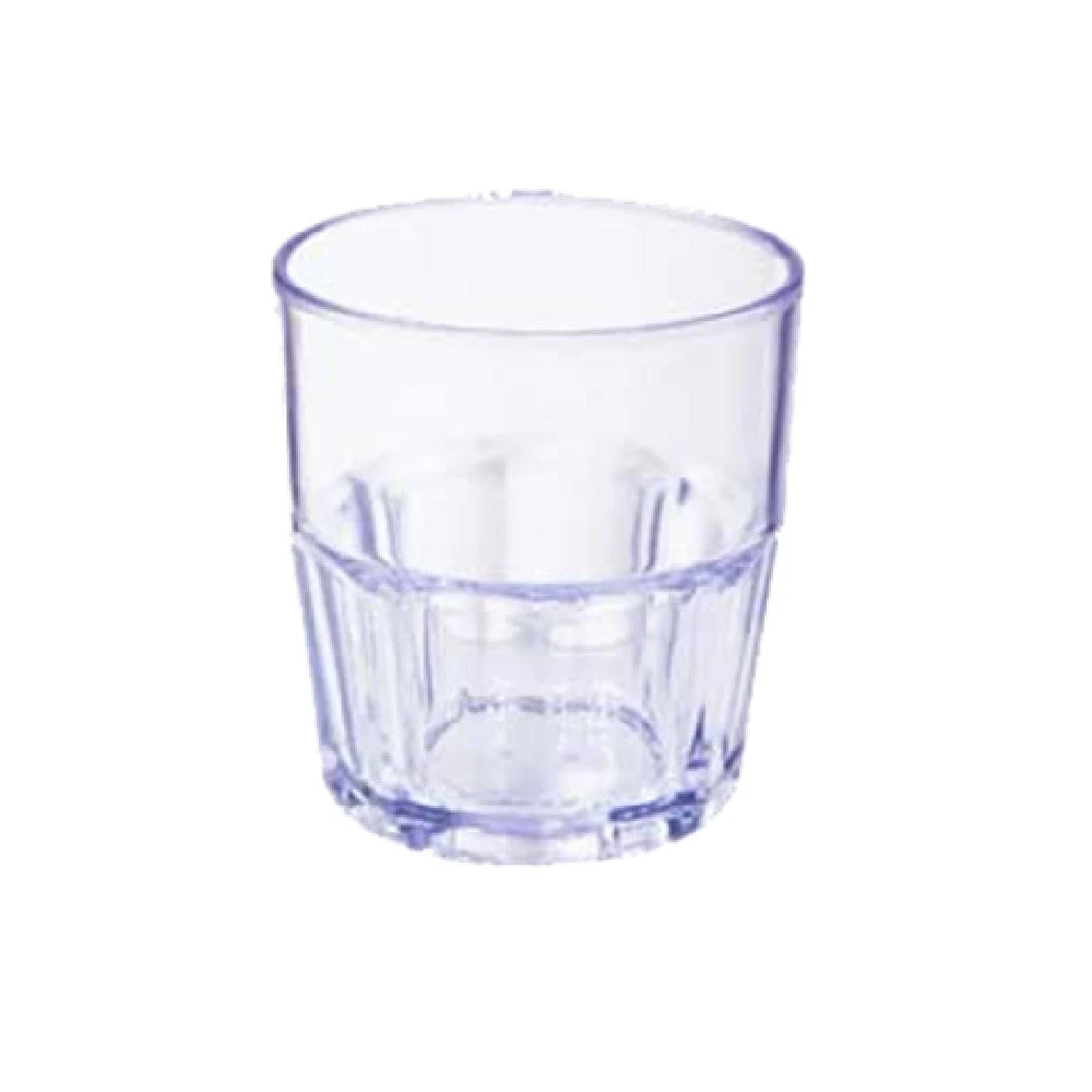 GET Enterprises 9907-1-BL 7 Oz Bahama Rock Tumbler Blue SAN Plastic 6 Dozen Cases