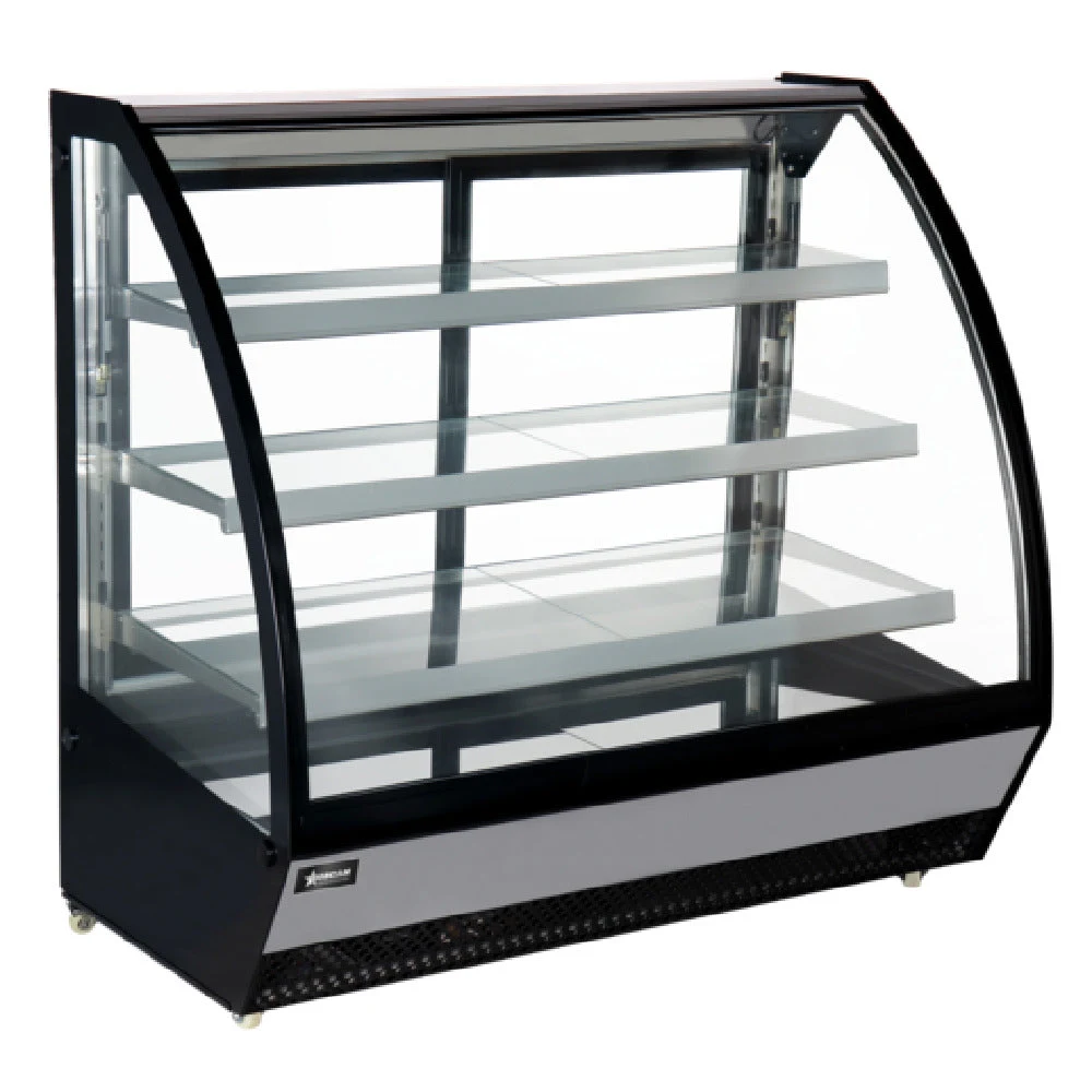Omcan 46471 60 Inch Refrigerated Display 28 cu ft with Lift-up Glass