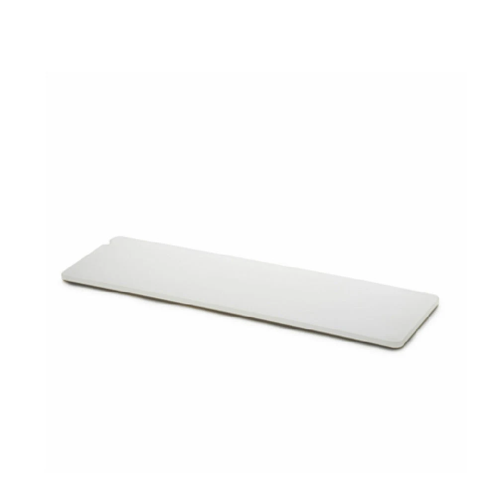 Revol 656898 20-3/4 Inch Tray Stackable Shockproof Rectangular Resin White