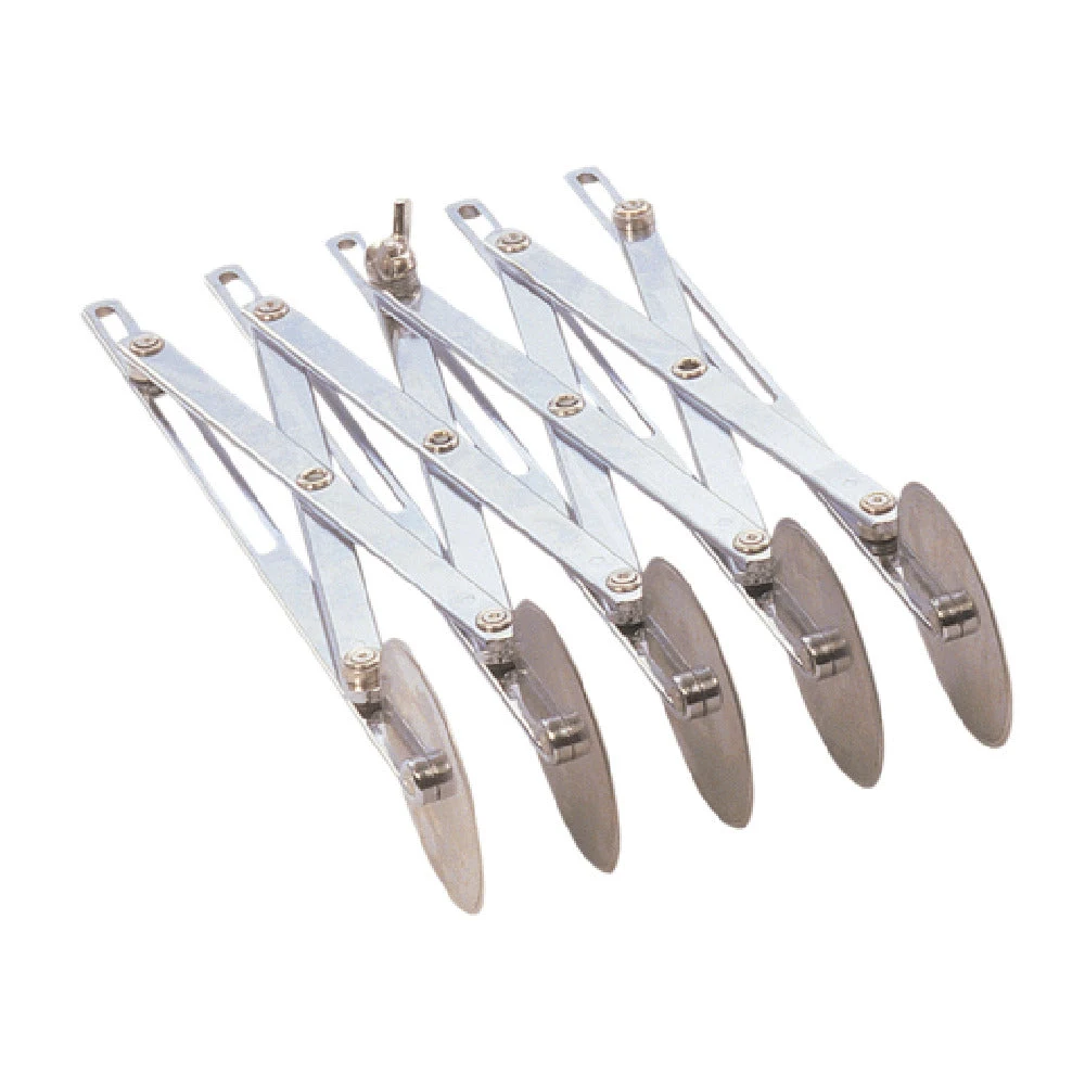 JB Prince B604 Dough Divider 5 Wheels 2 Inch Diameter Stainless Steel Adjustable