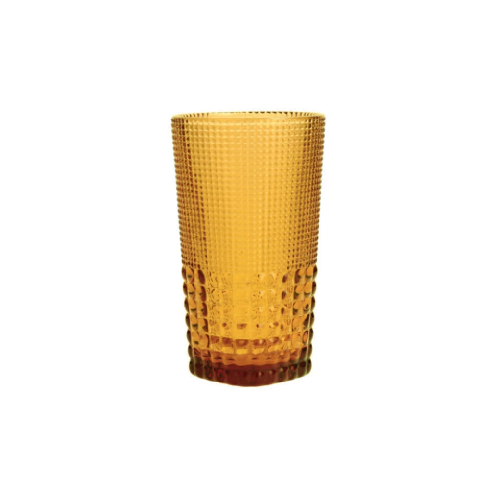 Fortessa DV.MALCOLMAM.03 15 Oz Malcolm Ice Beverage Glass Amber 24 Packs