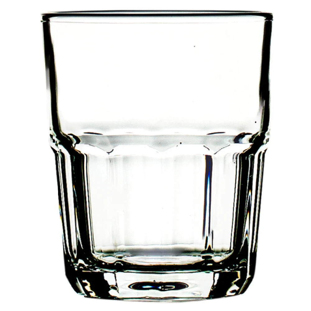 Hospitality Brands HGV4192-012 9.75 oz Clear Rocks Glass Fully Tempered Glass