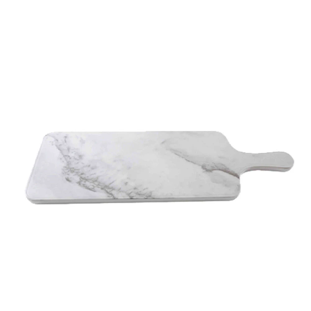 Thunder Group SB612W 12-1/2 Inch Rectangular Serving Board Melamine Faux Marble