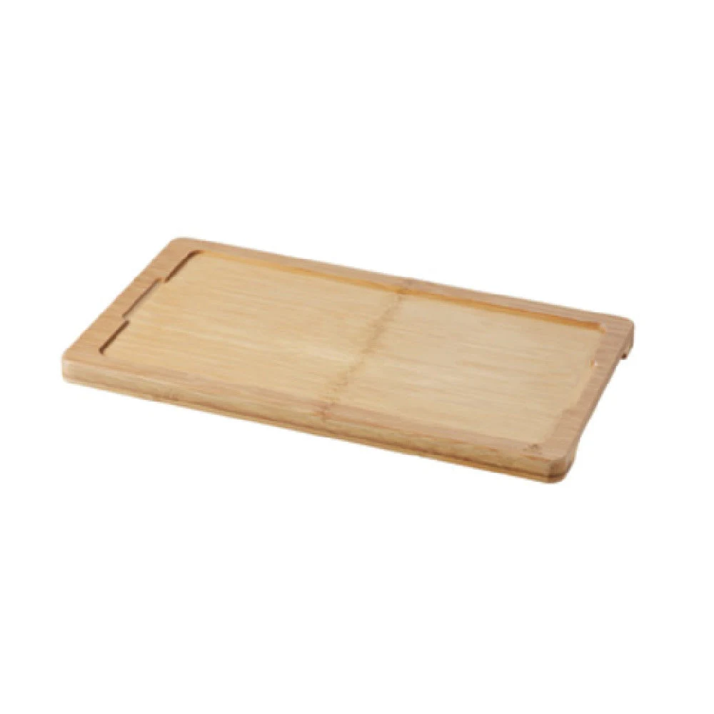 Revol 641792 13-1/2 Inch Bamboo Serving Tray for Rectangular Plate