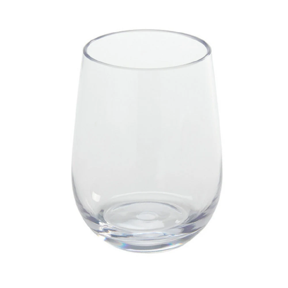 American Metalcraft BPSW12 12 oz Stemless Wine Glass Tritan Clear Tabletop