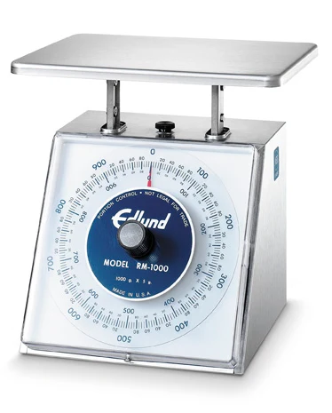 Edlund RM-1000 32 Oz Scale Portion Dial Type Stainless Steel Dishwasher Safe