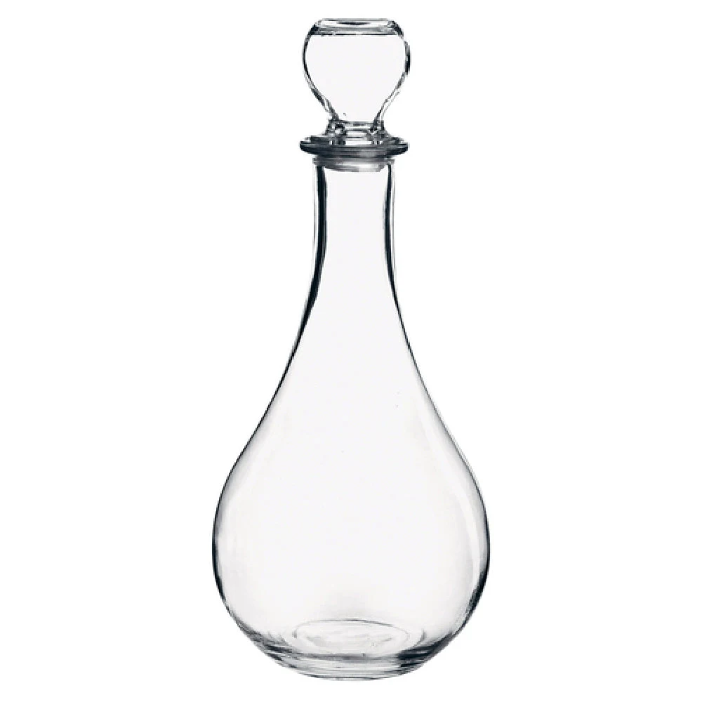 Steelite 4925Q179 1.25 Quart Decanter Carafe Soda Lime Glass with Clarity