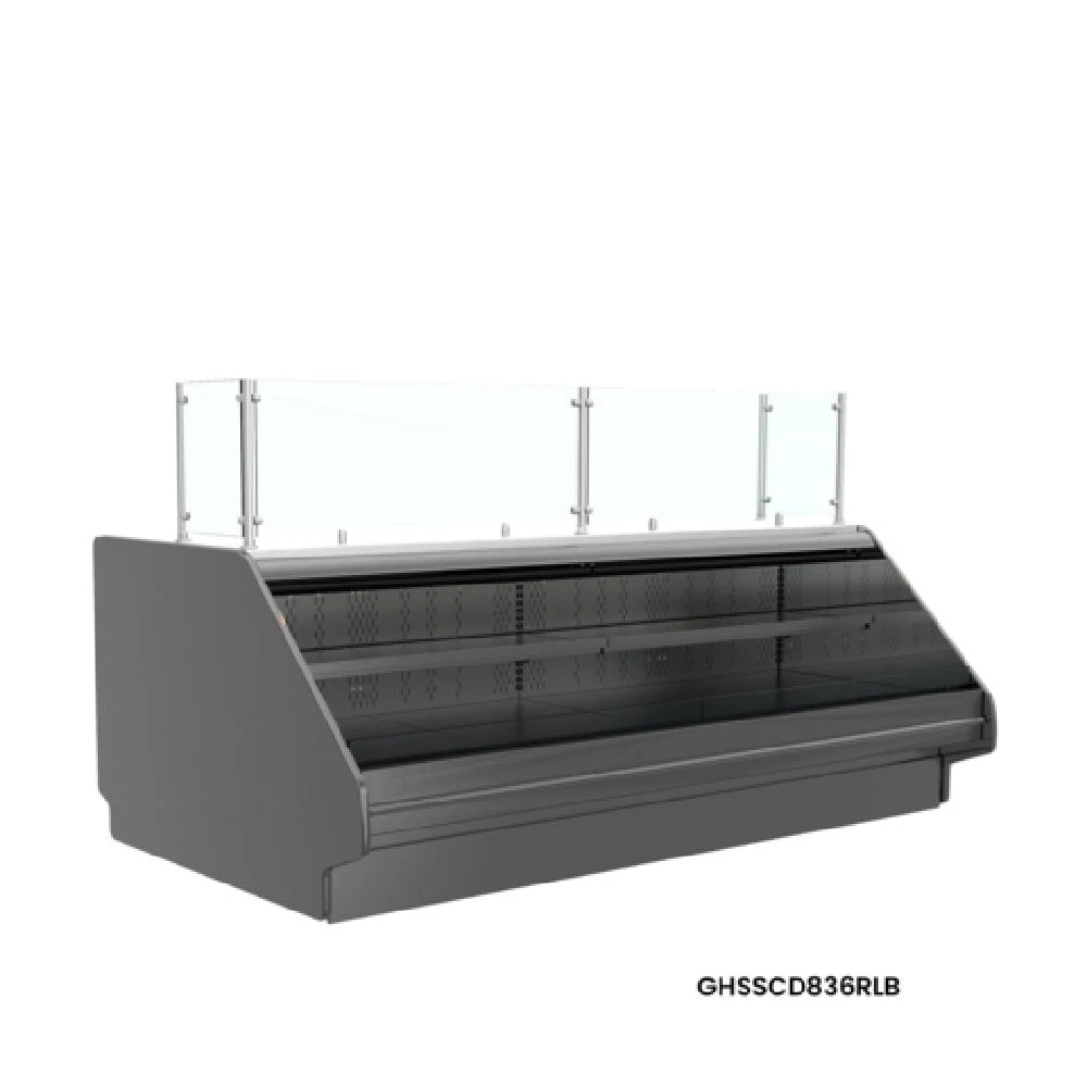 Structural Concepts GHSSCD636RLB 73 Inch Refrigerated Display Case with LED Lights