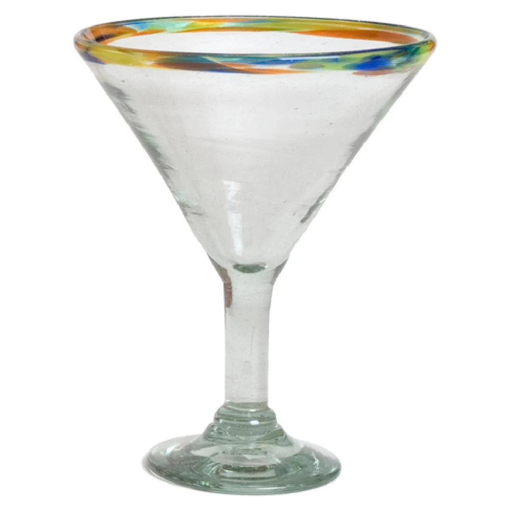 Orion Trading & Design G266-MR Confetti Classic Margarita Glass 15 Oz. 5-1/2