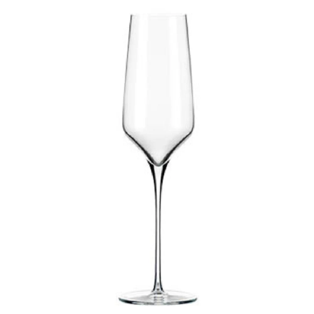 Libbey 9332 8 Oz Champagne Glass Flute Seamless ClearFire Glass 12 Packs