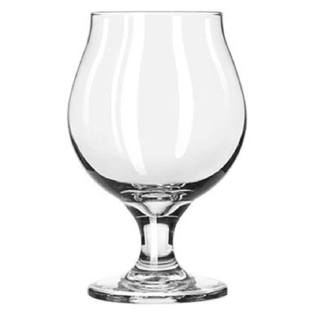 Libbey 3817 10 Oz Belgian Beer Glass Tapered Stackable Glass