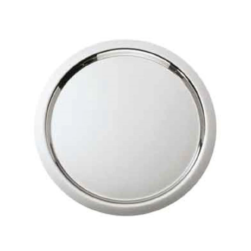 BauscherHepp 13.3060.4200 16-3/4 Inch Diameter Round Banquet Tray Silver Plate Stainless Steel