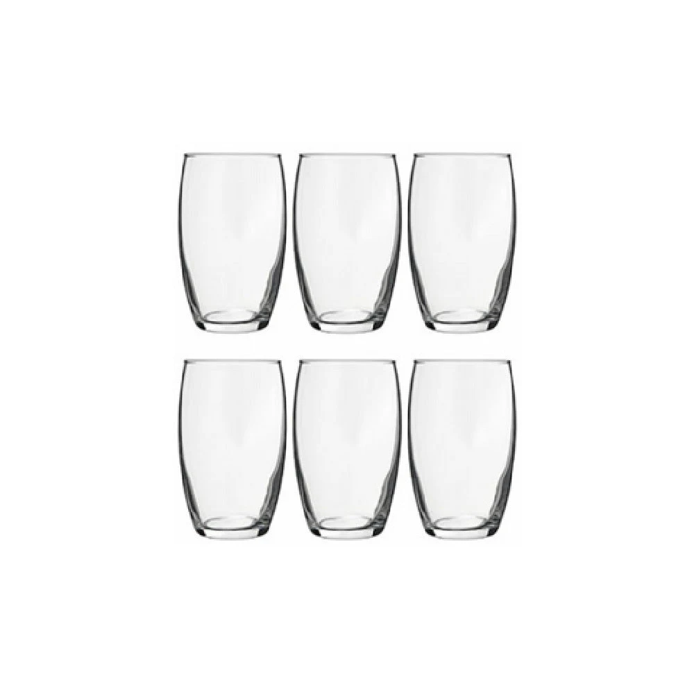 Tableware Solutions USA 1346 12.6 Oz Tumbler Glass with Dishwasher Safe - Tall Design
