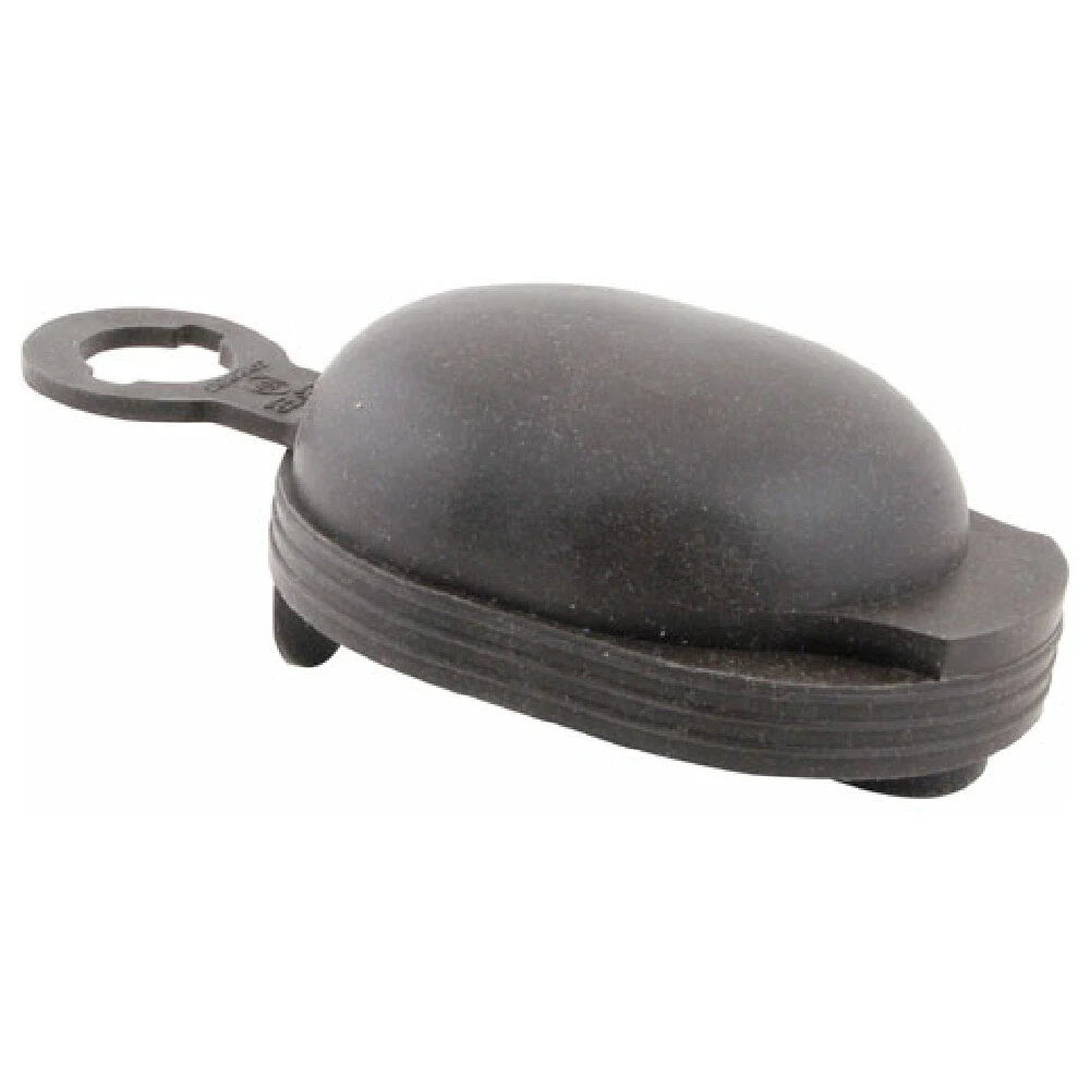 Server Products 07383 2.85 Inch Dome Pump Black Silicone - N/s Se