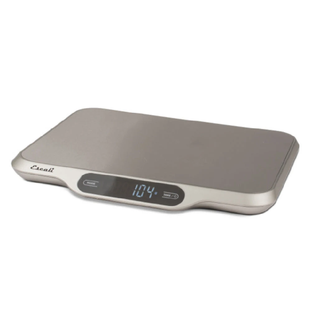 JB Prince UA112 12 Inch Escali Slimline Digital Scale Touch Screen Water Resistant Stainless Steel