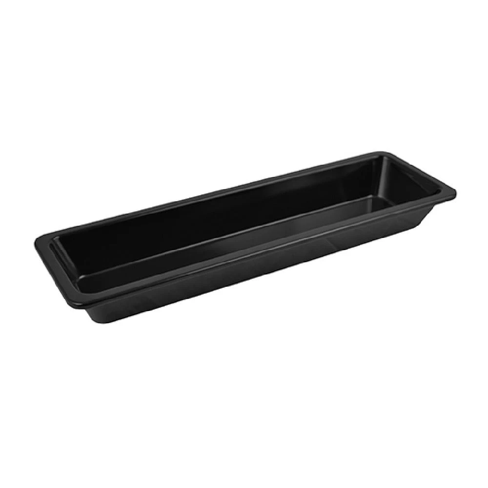 BauscherHepp TB1465 20 Inch Gastro Tray 77-3/4 Oz Melamine Black with Silicone Feet