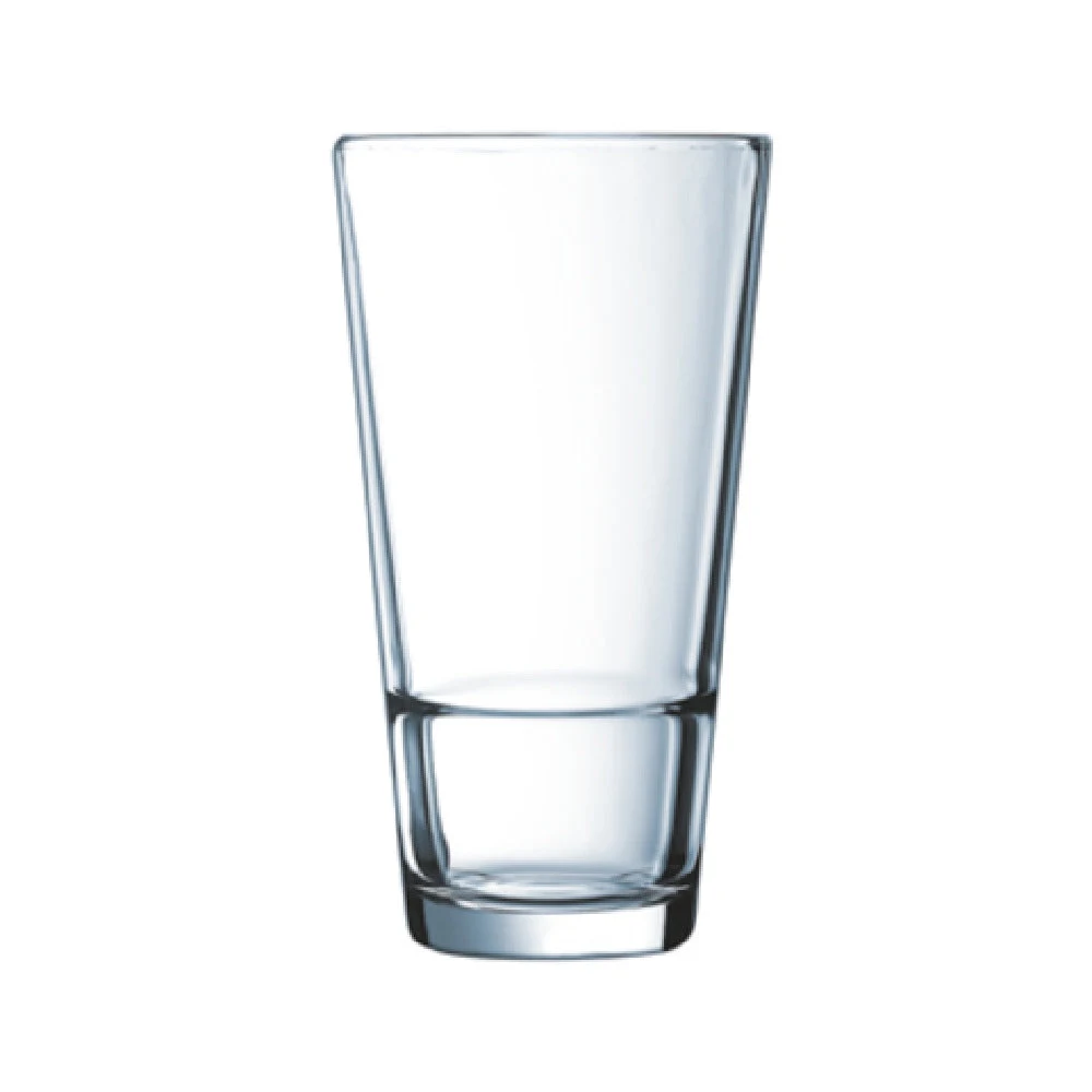 Arc Cardinal H3856 14 Oz Stack Up Beverage Soda Lime Glass - Case