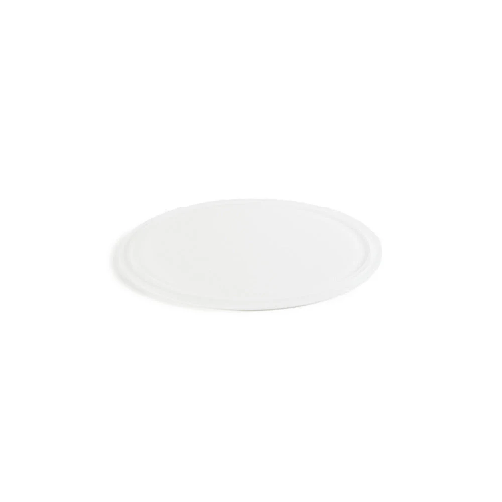 Revol 656260 11-3/4 Inch Round Tray Stackable Shockproof Resin White