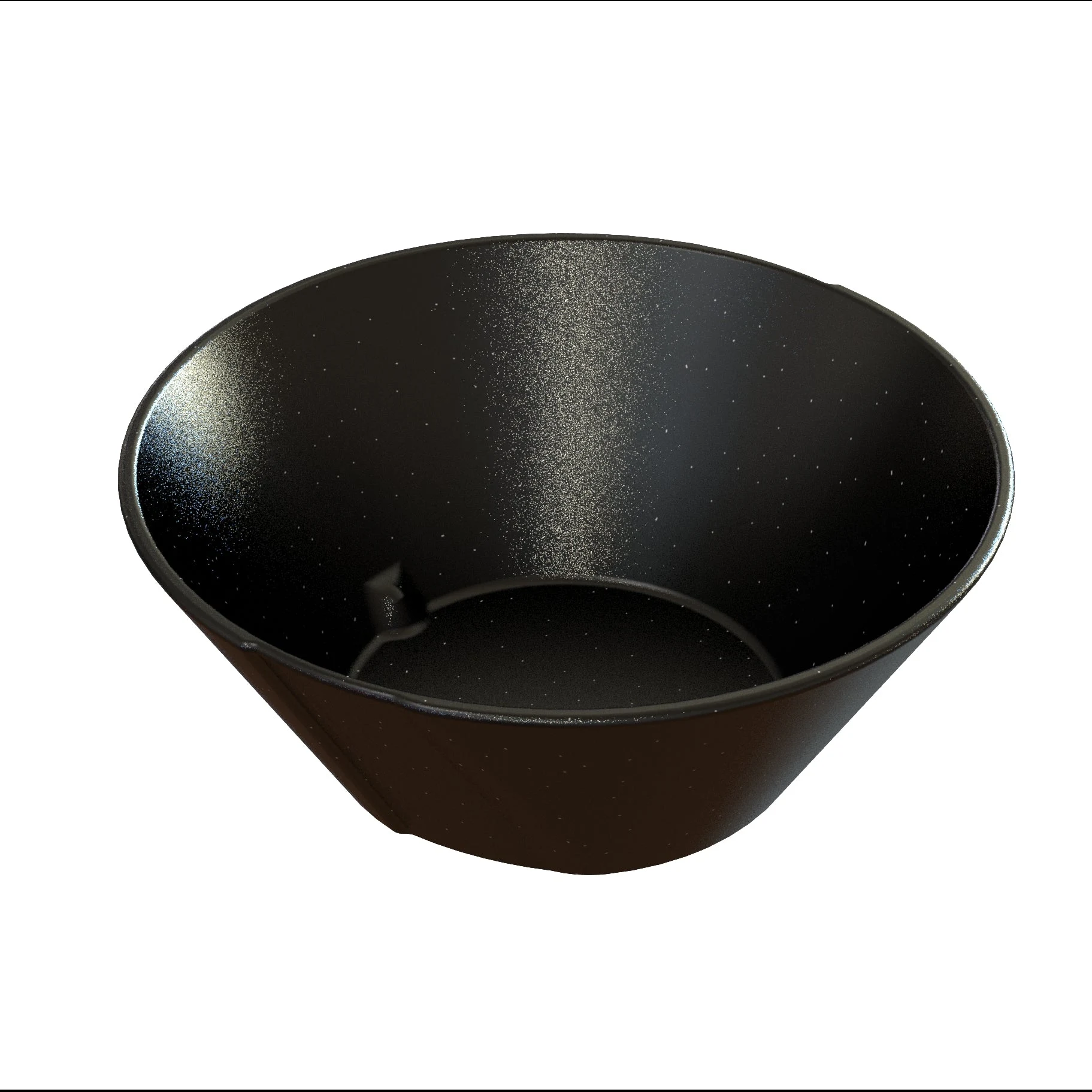 Tablecraft CW1449MS 1 Quart Round Bowl Dish 7 Inch Diameter Aluminum Durable