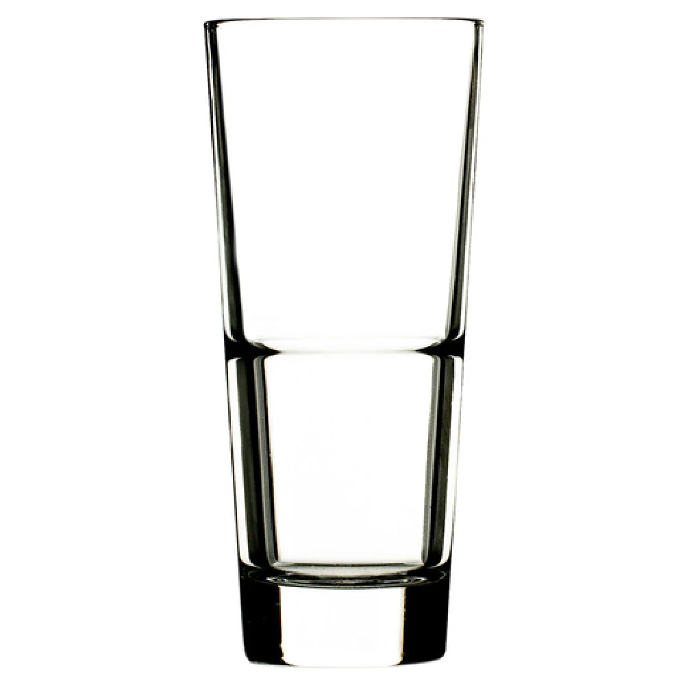 Hospitality Brands HGU51071-012 12 Oz Clear Glass Stackable Hi-Ball Glass