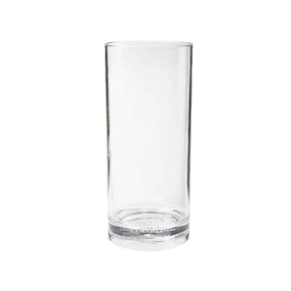 GET Enterprises H-9-1-SAN-CL 9 Oz Hi Ball Clear BPA Free SAN Glassware