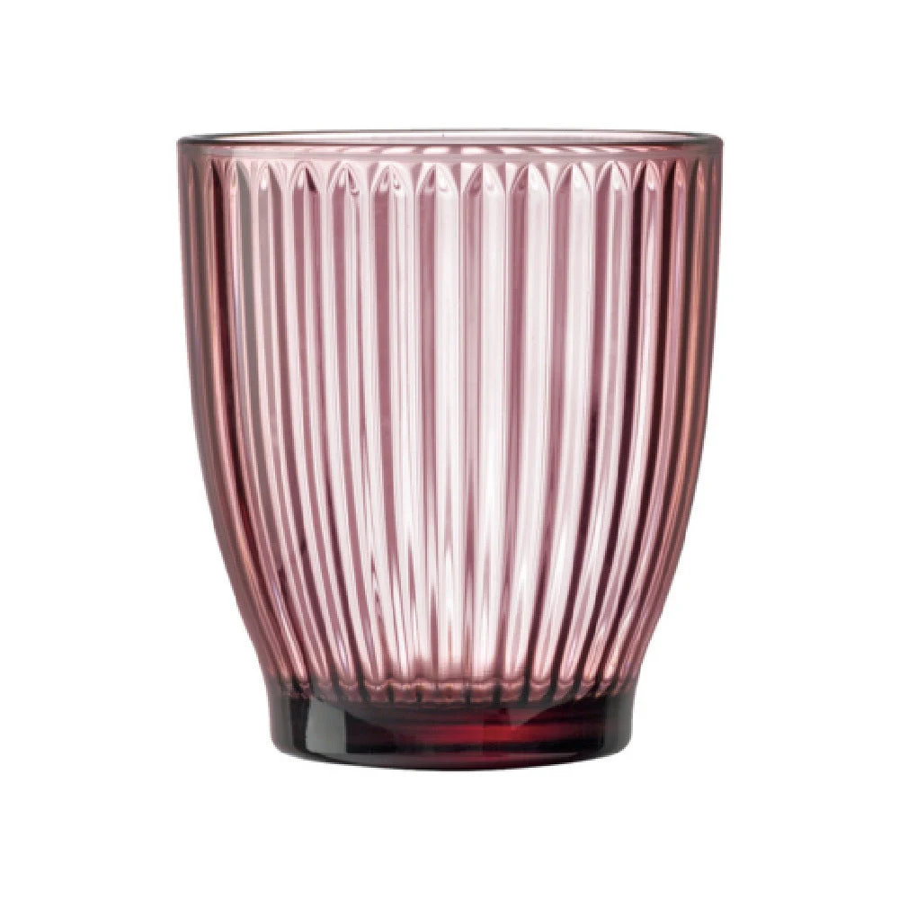 Arc Cardinal V8710 12 Oz Rocks Glass Pink Case of 24 Packs Old Fashioned Glass