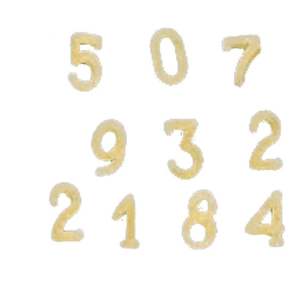 Arcobaleno Pasta Equipment AEX90 and AEX90M#337 7.5mm Numbers Bronze Pasta Die