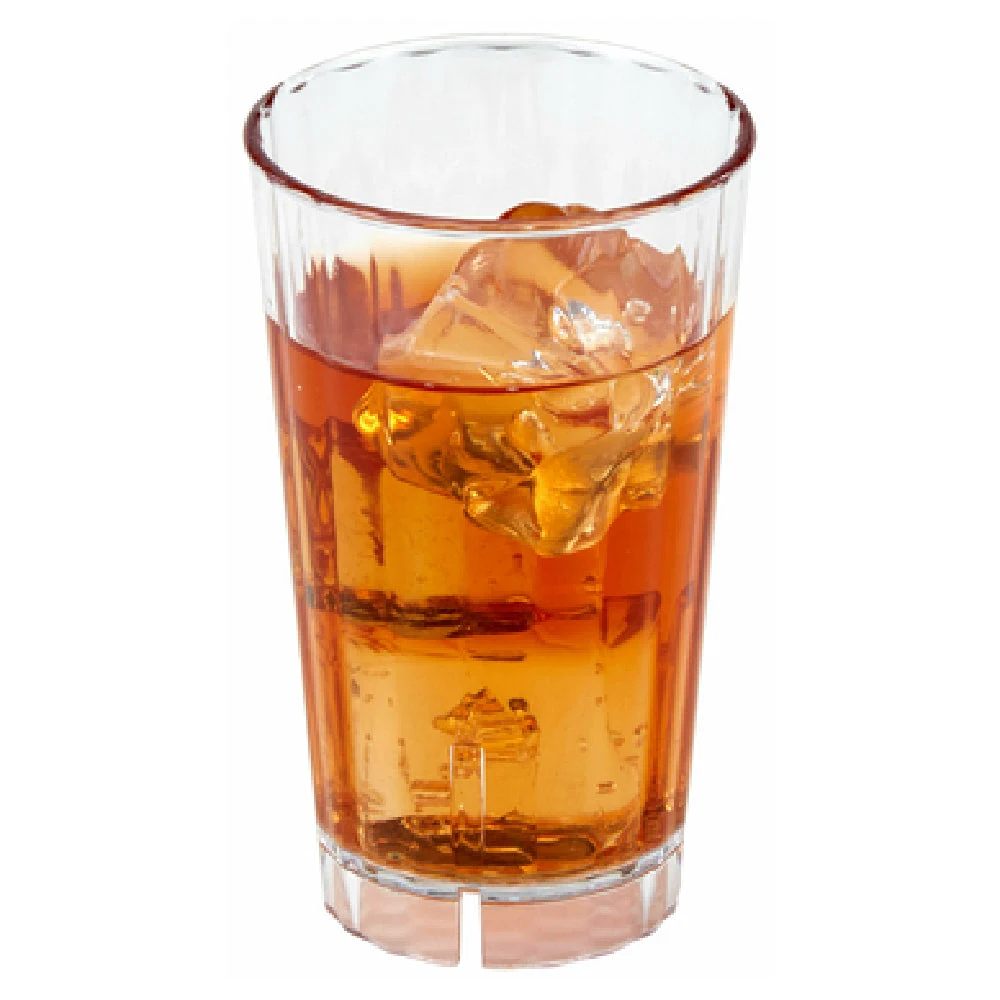 Cambro HT8CW135 8 Oz Clear Polycarbonate Tumbler with Stacking Lugs