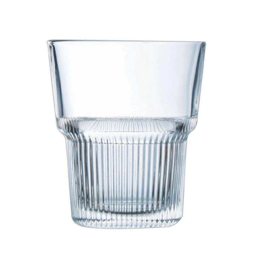Arc Cardinal V9573 Arcoroc Starline Tumblers & Barware 10.0 Oz (H:3.875'' T:3.375'' M:3.375'' B:2.375'')