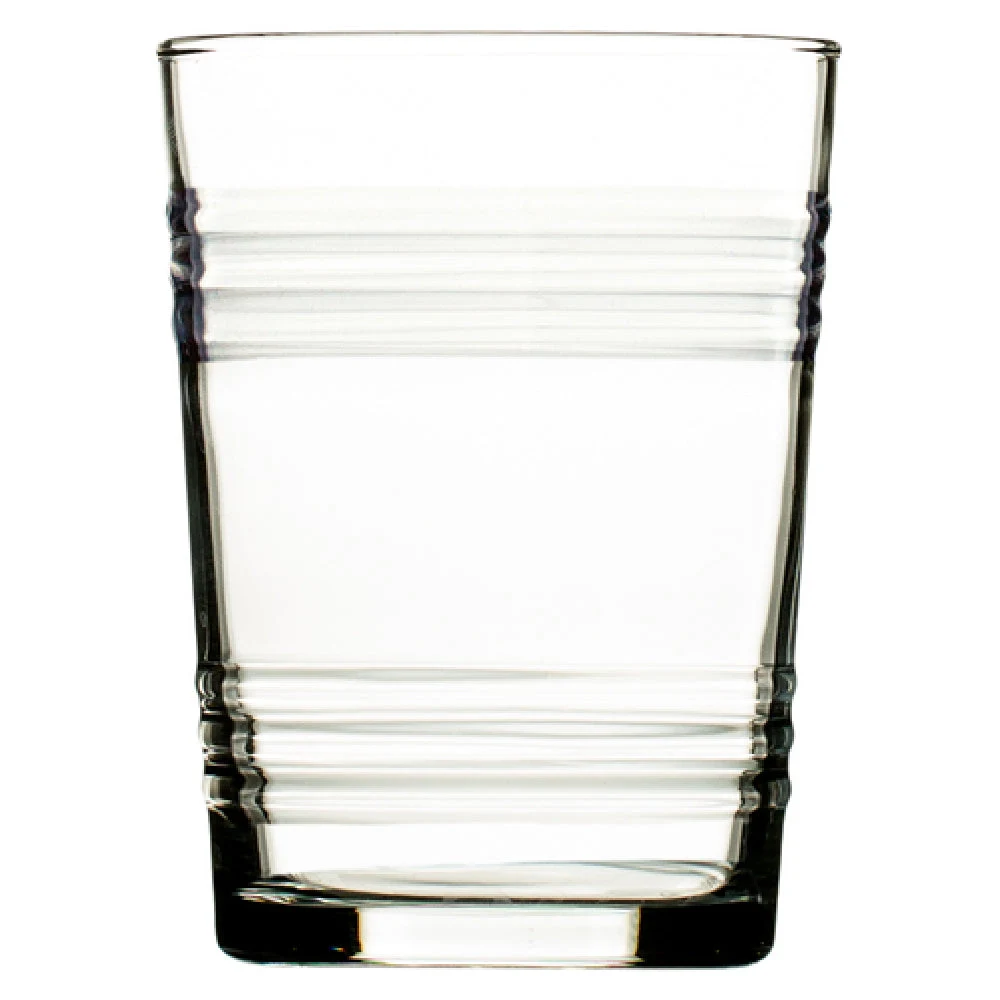Hospitality Brands HGU92610-012 16 Oz Premium Glass Barrel Glass with Clear Finish