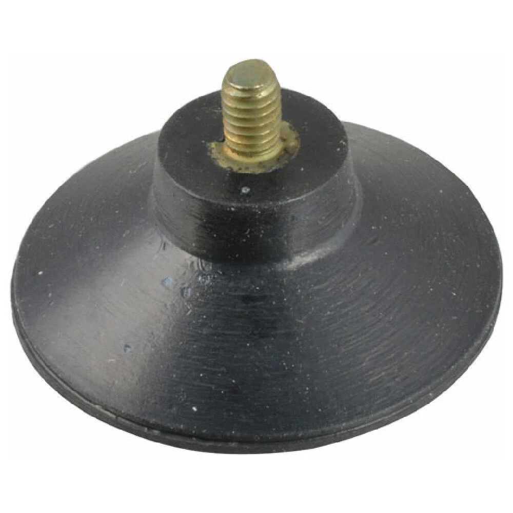 Edlund C295 1 Inch Foot Suction Cup Rubber Black with High Grip