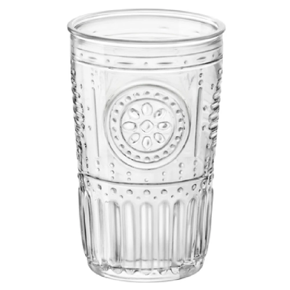 Steelite 49123Q929 16 Oz Soda Lime Glass Cooler Romantic 3.5 Inch