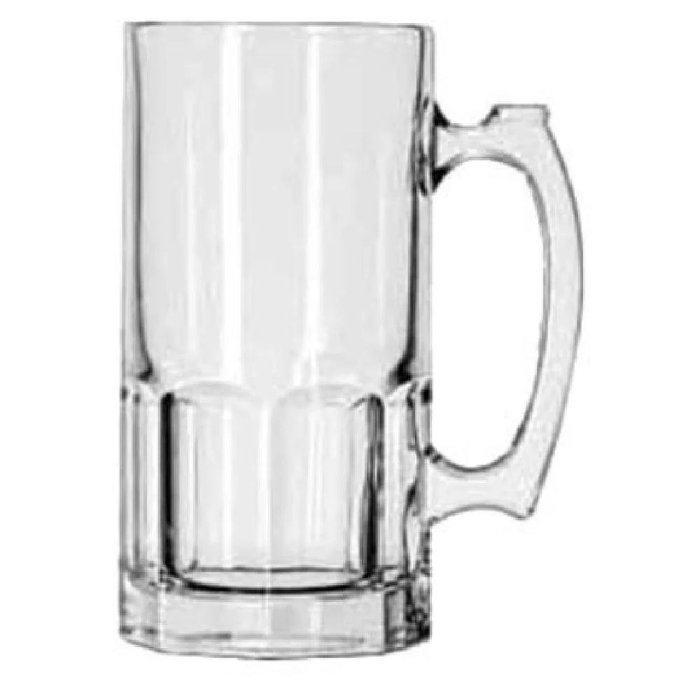 Libbey 5262 34 Oz. Super Mug Gibraltar Glass Clear with Durable Design