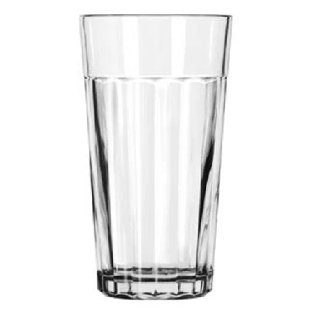 Libbey 15642 16 Oz Glass Cooler Glass Paneled DuraTuff Durable - 36 Packs