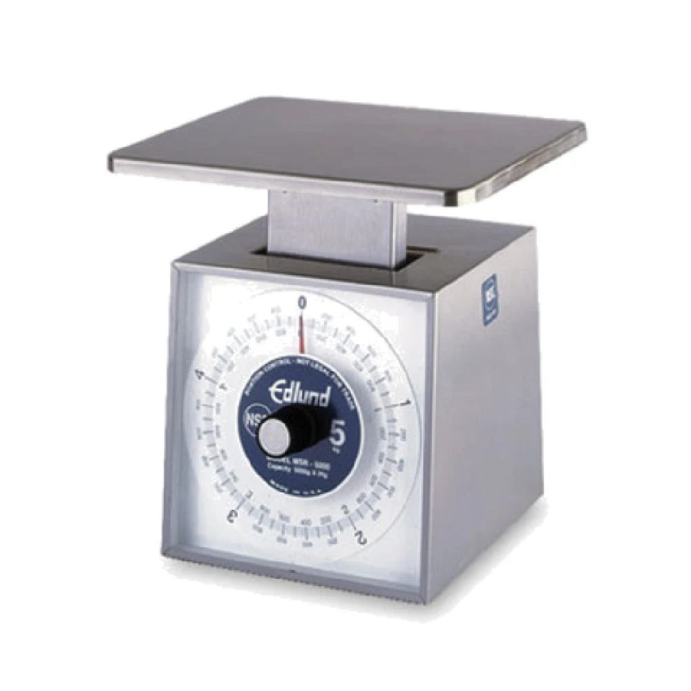 Edlund MSR-5000 OP 8 to 9 Inch Dial Type Stainless Steel Portion Scale with Rotating Dial