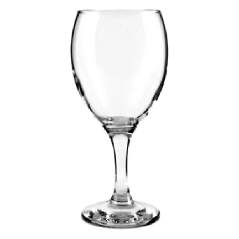 Anchor Hocking H001420 12 Oz White Wine Glass Clear Glass Footed Design