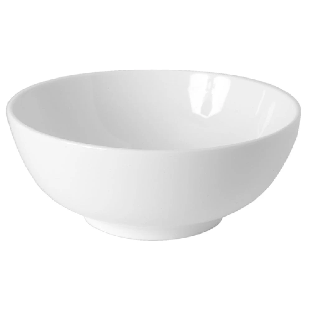 Steelite 62101ST0671 7.25 Inch Royal Porcelain Round Salad Bowl with Cadence Design
