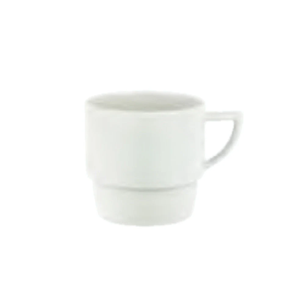 Libbey 9305125 8-1/2 Oz Porcelain Mug Event Pattern Non-stackable