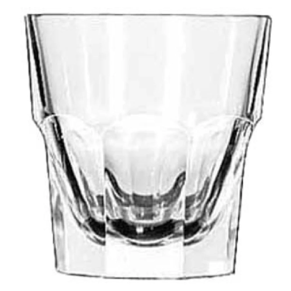 Libbey 15245 7 Oz Rocks Glass Clear Glass DuraTuff Gibraltar Durable